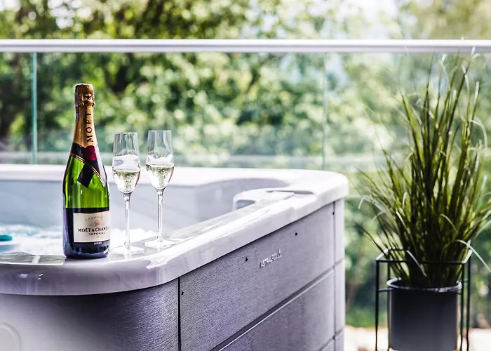 Rajski 203 Z Widokiem Na Gory I Prywatnym Jacuzzi Na Balkonie Szklarska Poręba